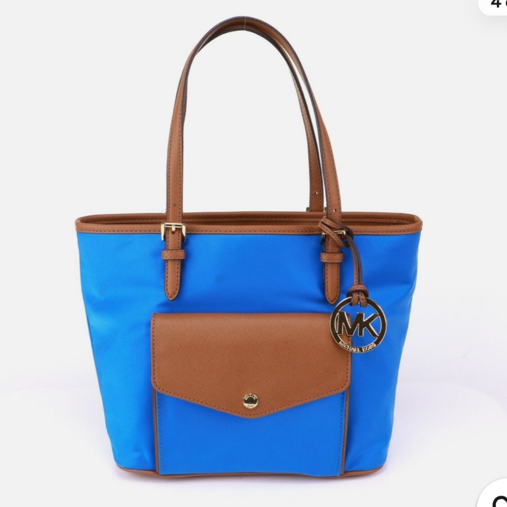 Michael Kors Nylon‎ Travel Tote Jewel Blue